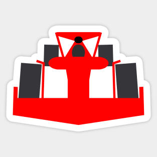 Formula racer 55 Sticker